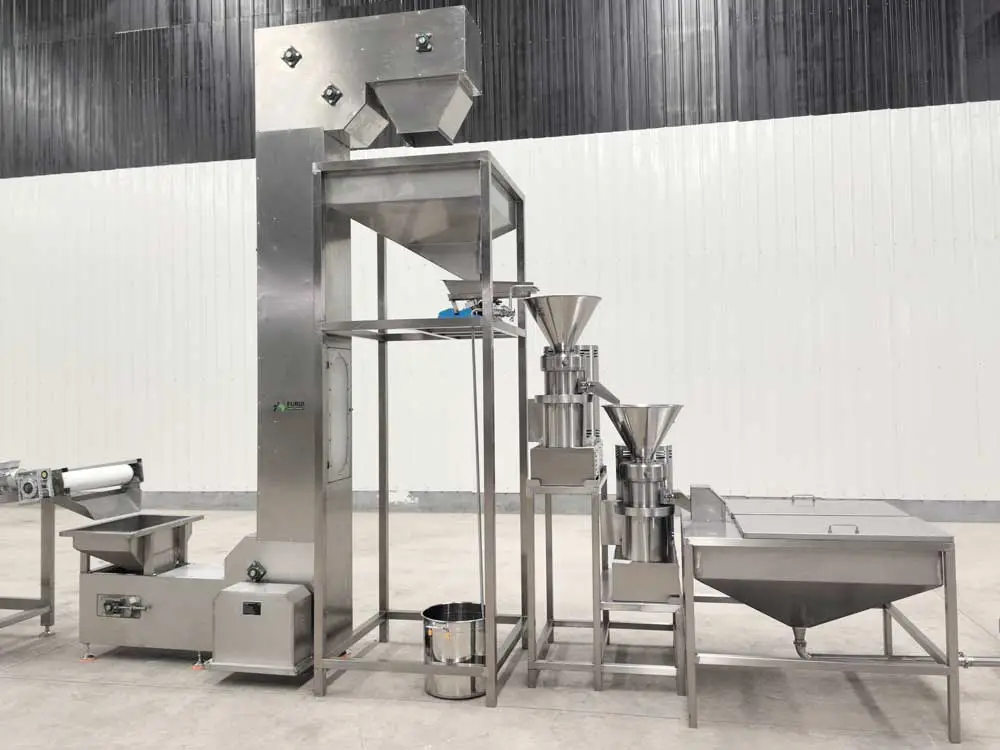 Peanut butter production line